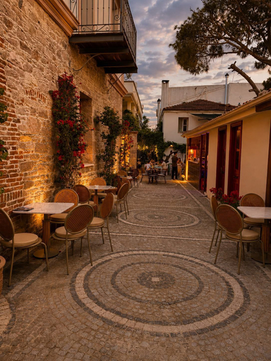 Outdoor dining 2, CUNDA KONAĞI, Ayvalık