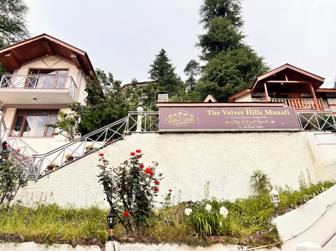 Exterior detail, THE VELVET HILLS MANALI, Kullu