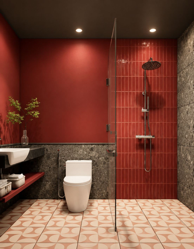 Bathroom 4, Axis.Bangkok Chess, Khlong Toey