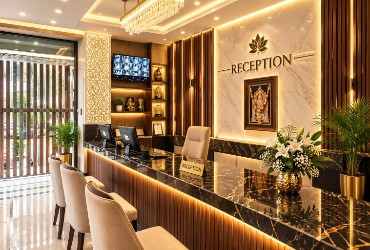 Lobby 2, Hotel Maharaja Galaxy, North 24 Parganas