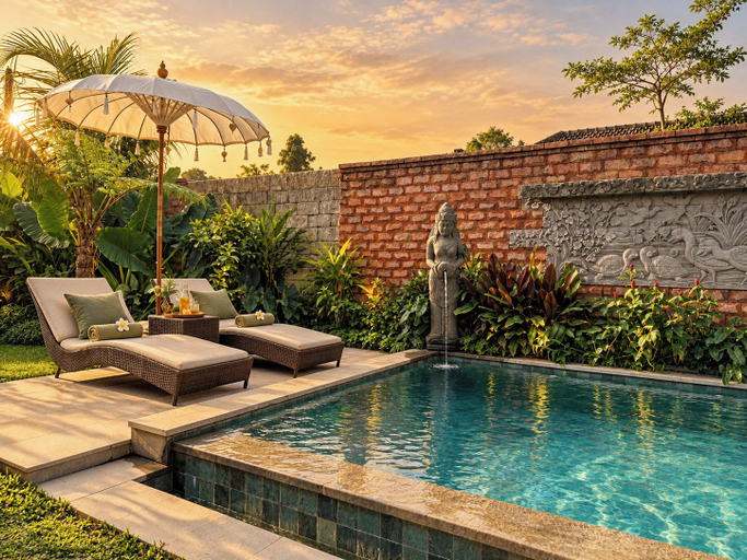 Pool 4, Traditional Joglo Pool Villa, Ubud, Gianyar