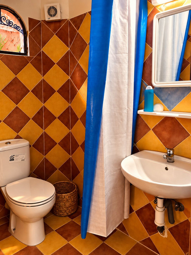Bathroom 4, Hôtel panoramique de la vallée, Ouarzazate