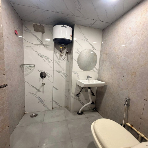 Bathroom, Hotel The Arrow , Malviya Nagar, Delhi