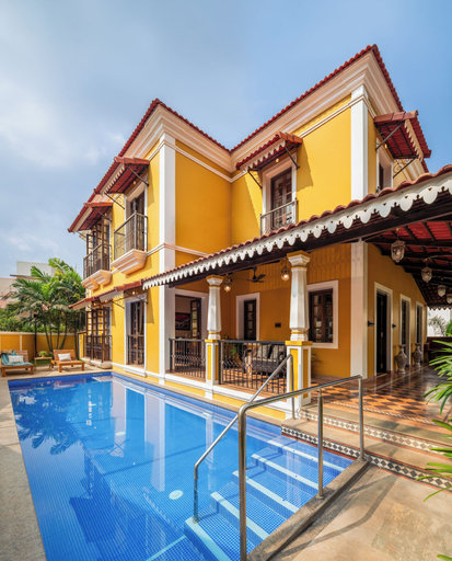 Pool 3, Pallacio - Portuguese style 4bhk, North Goa