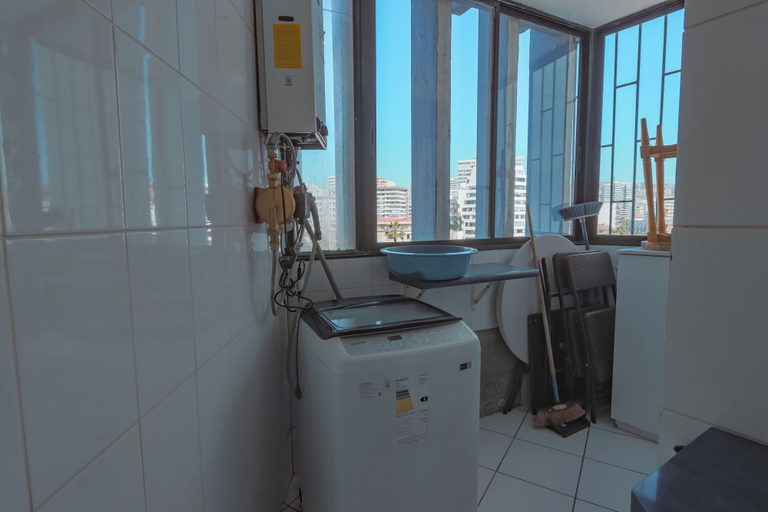 Laundry room, Spacious 4 bedroom Apt In Vina del Mar, Valparaíso