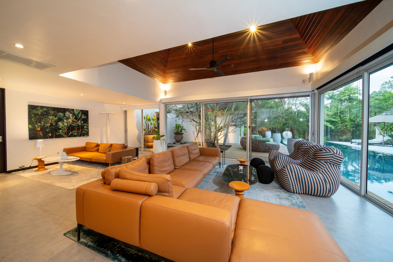 Living area, Layan Estate 4-Bedroom Garden Villa, Phuket Island