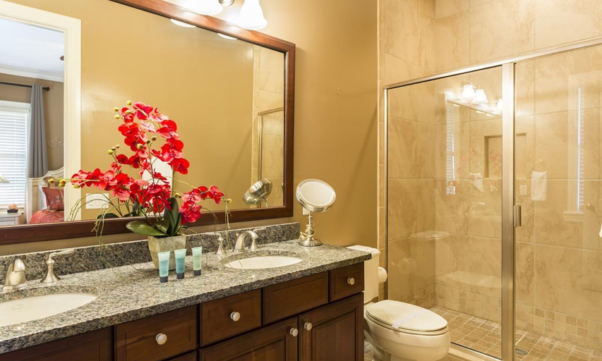 Bathroom 4, Radiant Retreat With Golf Course Views at Reunion, Osceola