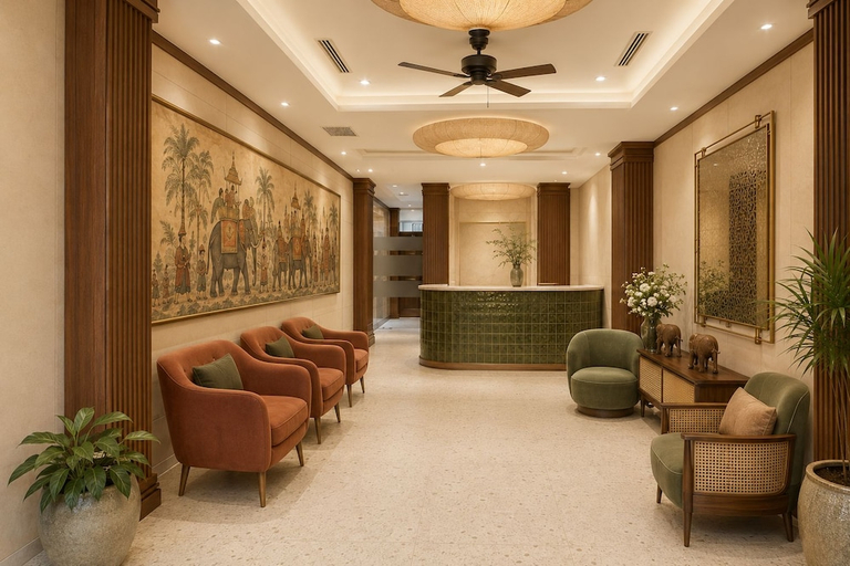 Public Area, Two Elephants Hotel, District 1