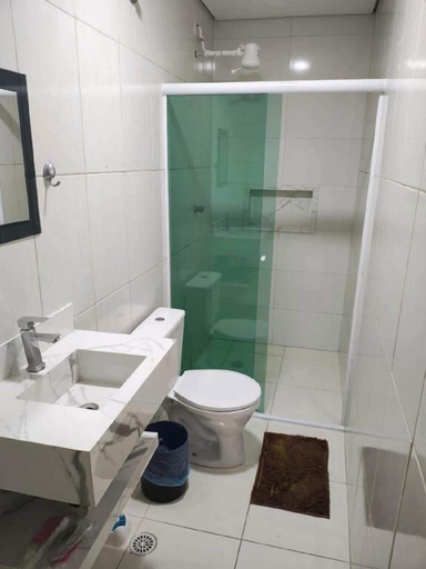 Bathroom, Hotel Flert Santana, São Paulo
