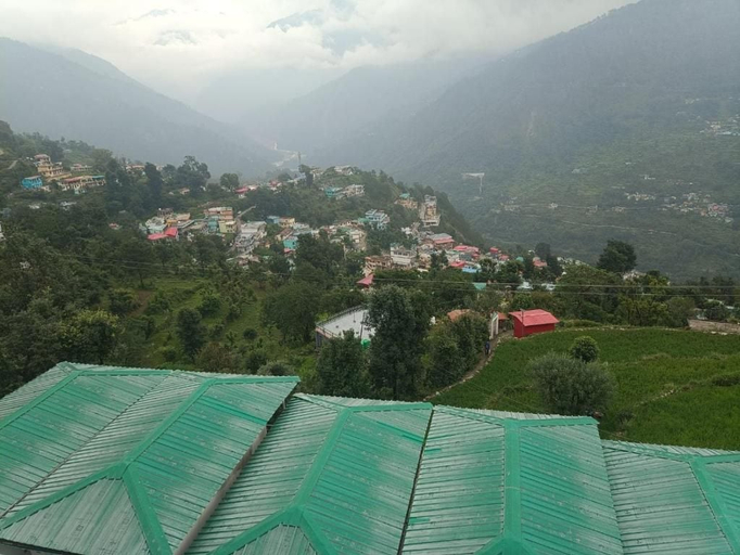 Aerial view, Kedar kantha, Rudraprayag