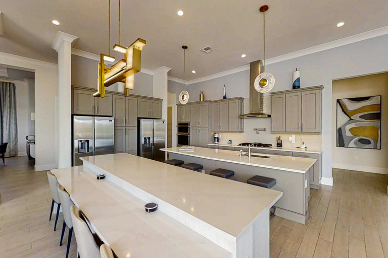 Private kitchen 2, 6BR Reunion Mansion Circus Room & Karaoke, Osceola