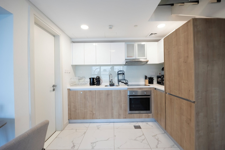 Private kitchen 2, Bloomfields 1BR Duplex in Raha Lofts 2-Raha, Abu Dhabi City