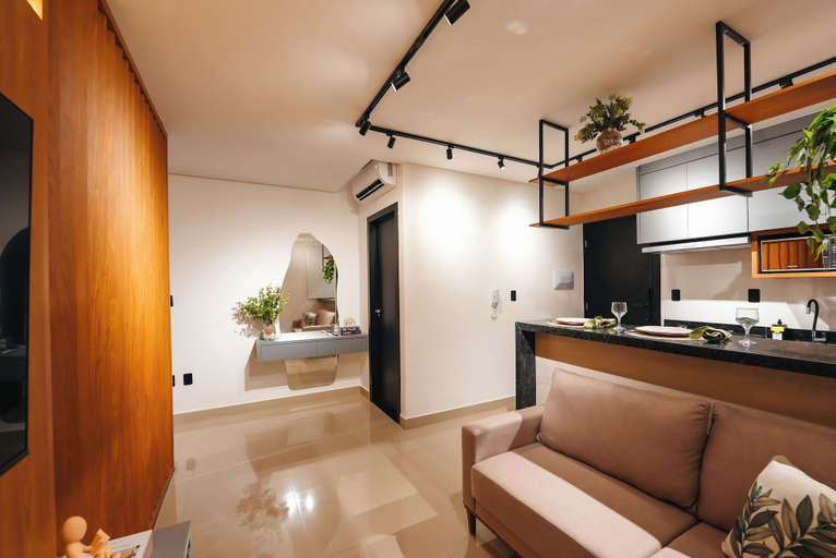 Living area, Blue Life Stay 111, Anápolis