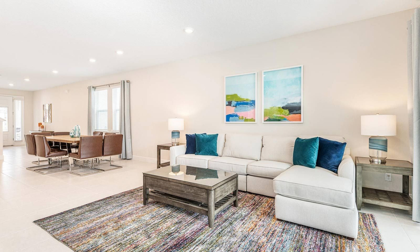 Living area 2, Captivating Villa With Theater at Encore, Osceola
