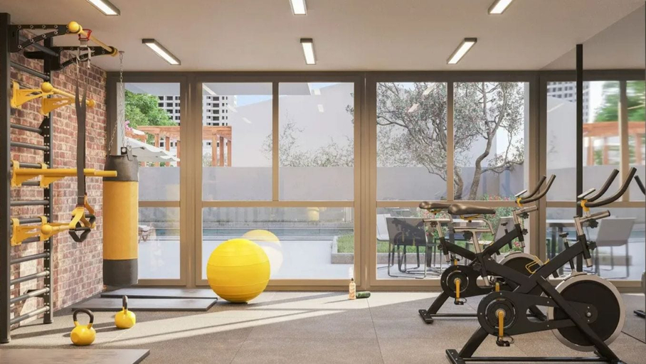 Fitness facility, Mirador Central by Domus Travels, Santiago