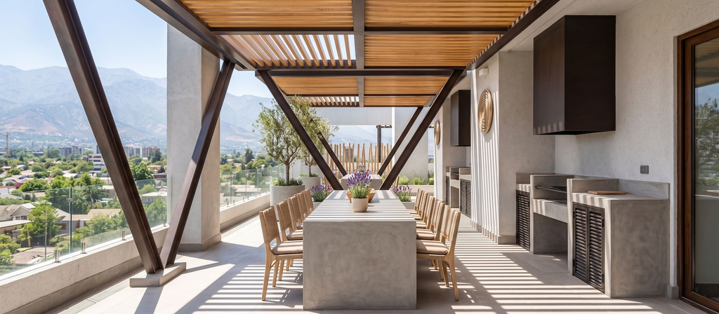 Outdoor dining 3, Edificio Centro Oriente by Domus Travels, Cordillera