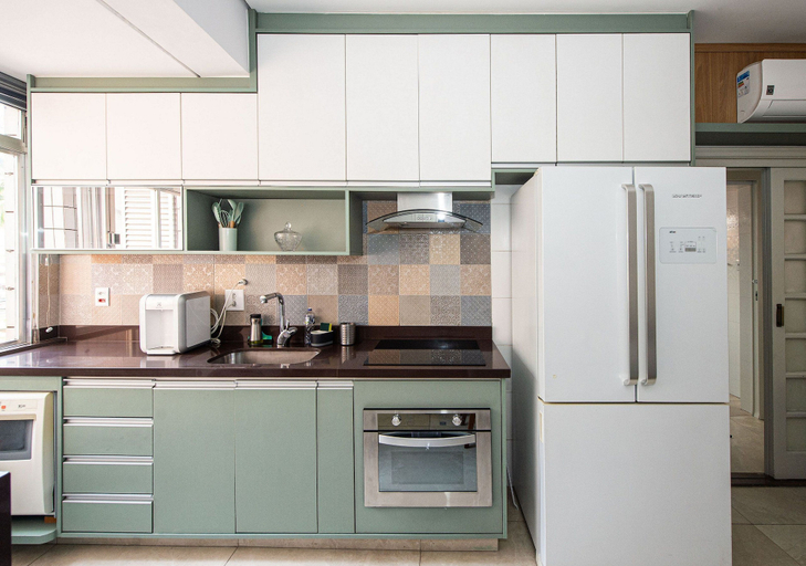 Private kitchen 3, SHB - 3 min praia - Central - Biquinha, São Vicente