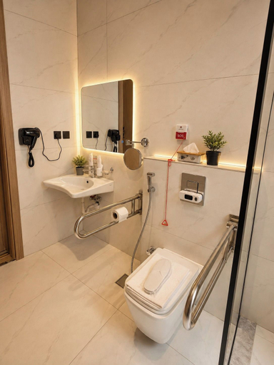 Bathroom 4, tamouh almuttahida hotels, Al Madinah Al Munawwarah