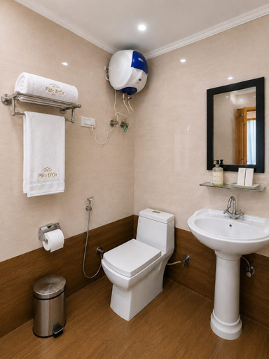 Bathroom, Patedor Retreat, Kangra