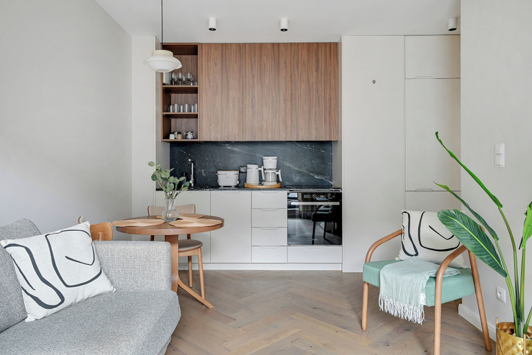 Living area 5, Bank Polski City Center with Parking, Gdynia