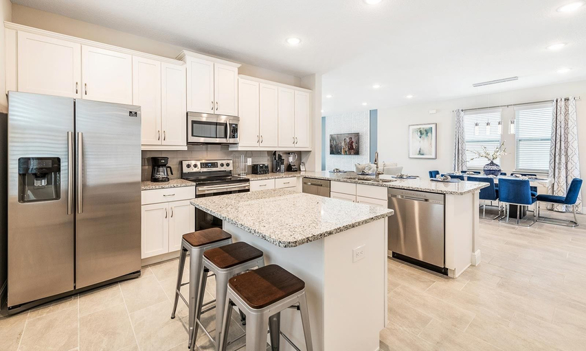Private kitchen 4, Marvelous Villa With Galactic Themed Bedroom at Encore, Osceola