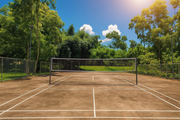 Sport court, Seagull Resort and Spa Village, Tangail
