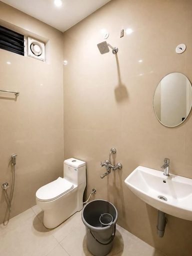 Bathroom, Sky Tree Service Apartments Madurai, Madurai