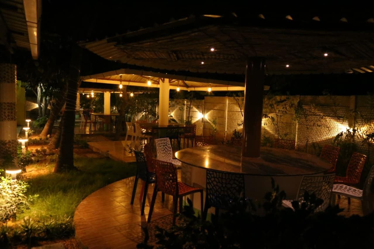Outdoor dining 5, Dolphin Paradise LLP, Puducherry