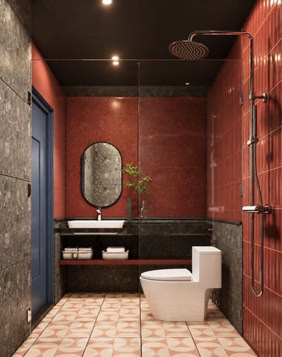 Bathroom 2, Axis.Bangkok Chess, Khlong Toey