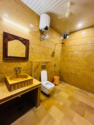 Bathroom 5, Hotel Royal Fort, Jaisalmer
