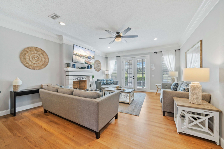 Living area 4, Polished Villa With Home Theater at Reunion, Osceola