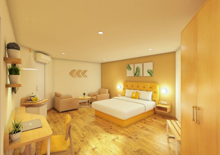 Room 2, Bloom Hotel Cuffe Parade Colaba, Mumbai City