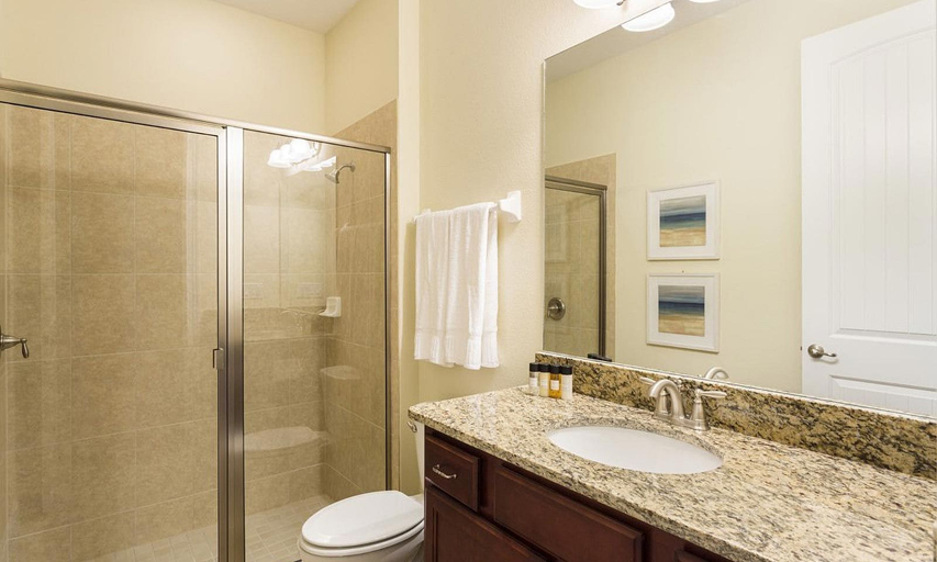 Bathroom 4, 7BR Encore Villa With Epic Game Loft & Pool, Osceola