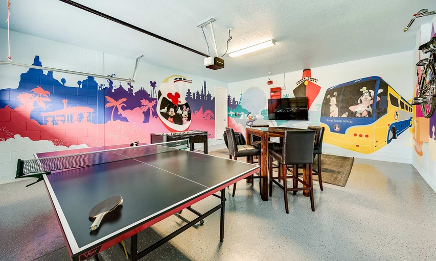 Game room 2, 9BR Encore Villa Custom Design & Game Room, Osceola