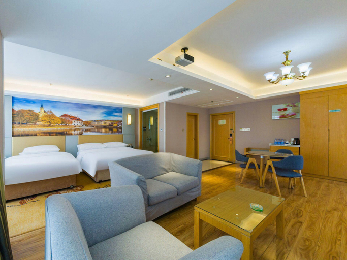 Bedroom 2, Vienna Hotel Shandong Qingzhou Ancient City, Weifang