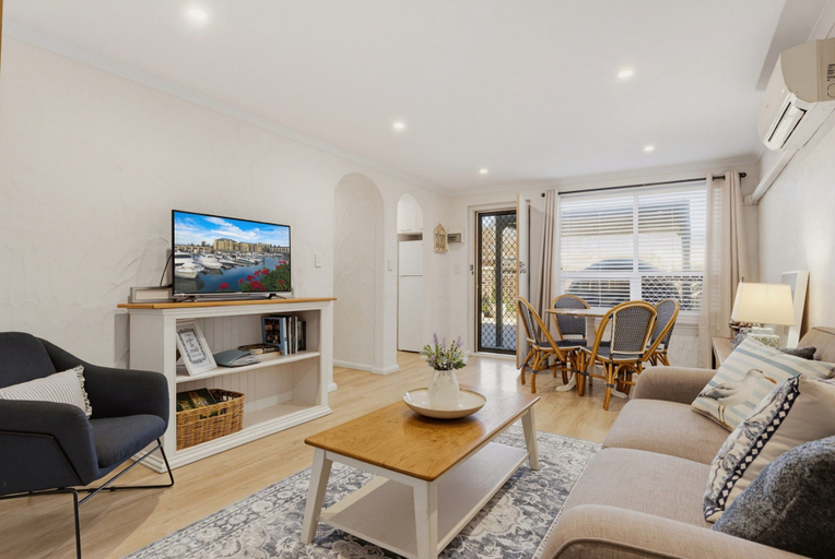 Living room 2, Sea Blue Retreat 2-bed Unit in Glenelg North, Adelaide