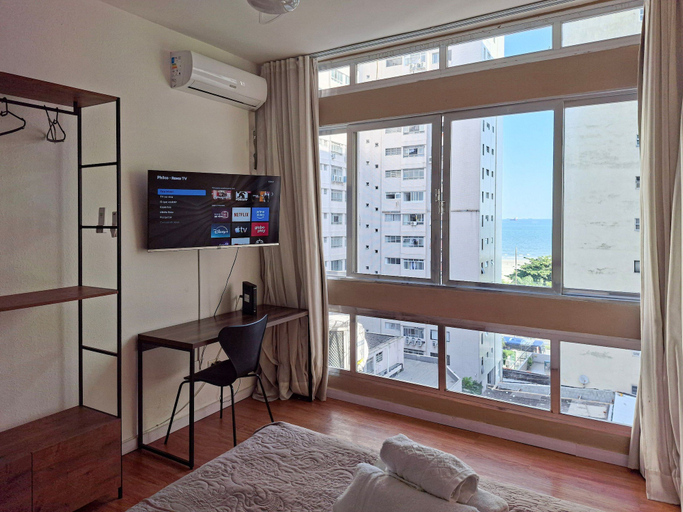 Room 3, SHB - Aconchego em studio vista mar, Santos