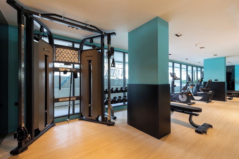 Fitness facility, Large 2-Bedroom Apartment Space 506/7, Phuket Island