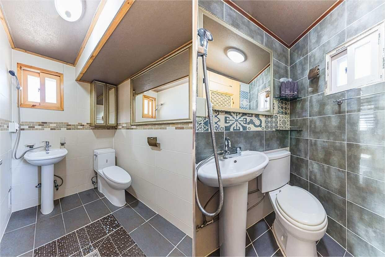 Bathroom, Apple farm stay, Gapyeong