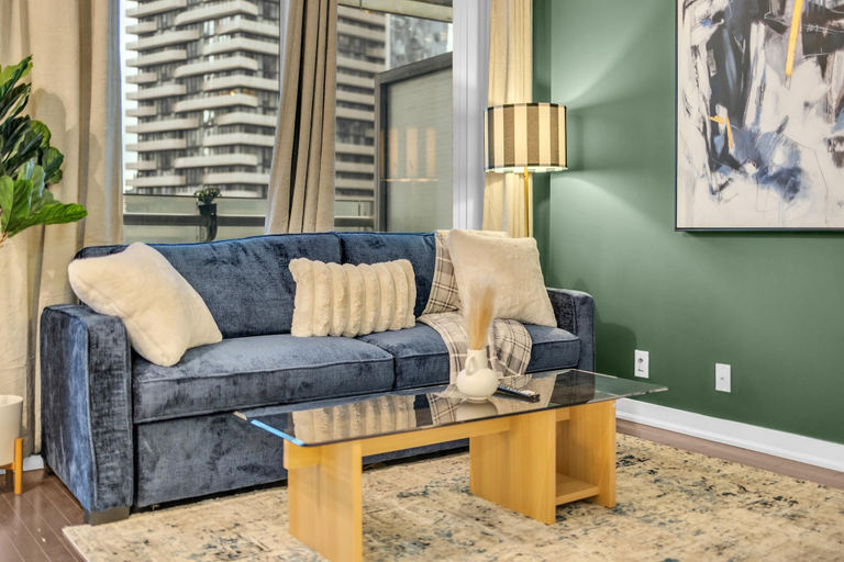 Living area, Harbourfront Retreat Near the Waterfront, Toronto