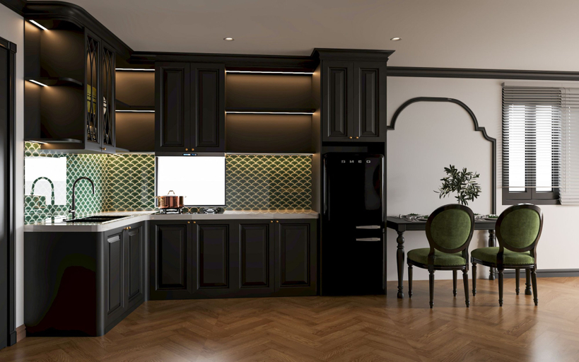 Private kitchen, Mayan Hanoi Residence, Hai Bà Trưng