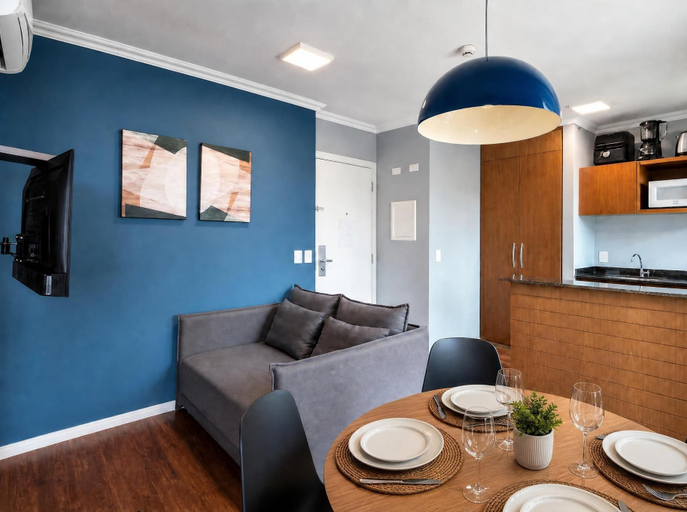 Living area 3, Edifício Long Stay Bela Cintra by WeCare Hosting, São Paulo