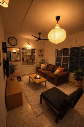 Living area 3, Cozy 2bhk in Koramangala downtown, Bangalore