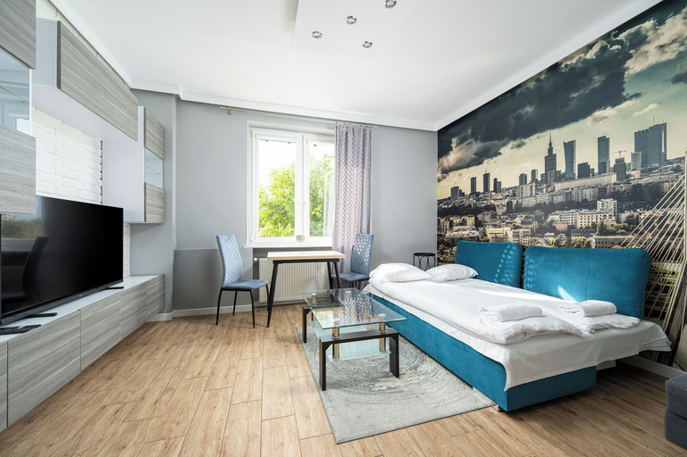 Room 4, RentPlanet - Apartamenty Tyszkiewicza, Warsaw