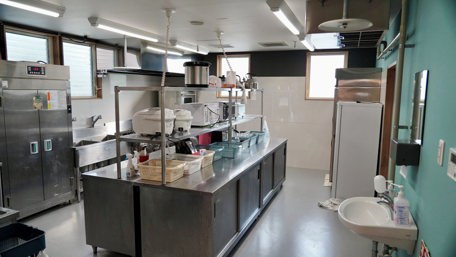 Private kitchen, Goto Guesthouse to racck.base, Gotō