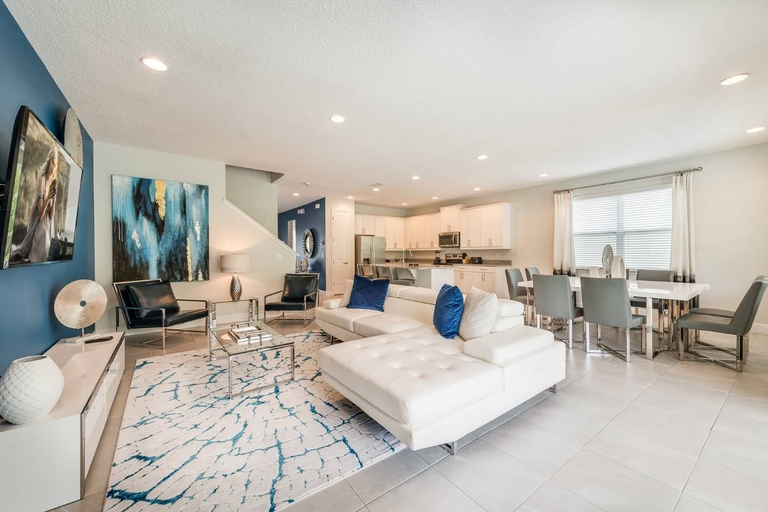Living area 5, Encore 7BR Villa: Theater, Loft, Near Disney, Osceola