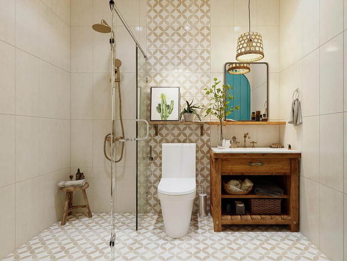 Bathroom 3, Santori Hotel, Da Nang