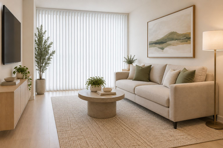 Living area, Unionmark Suites, Toronto