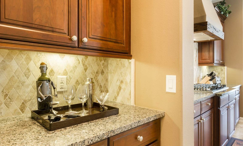 Private kitchen 2, Radiant Retreat With Golf Course Views at Reunion, Osceola