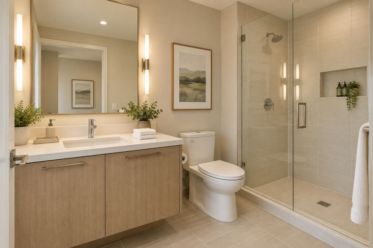 Bathroom 3, The University Club of Toronto, Toronto
